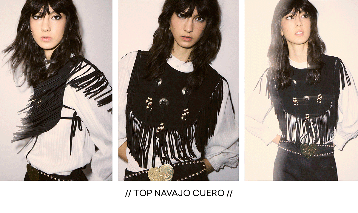 TOP NAVAJO CUERO