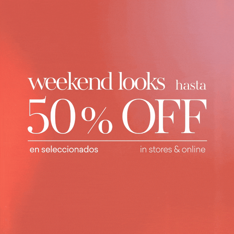 WE ARE ON SALE hasta 40% OFF en seleccionados shop now NUESTROS ELEGIDOS