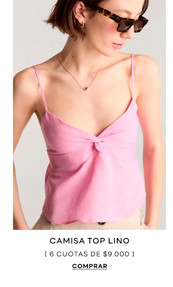 Camisa Top Lino